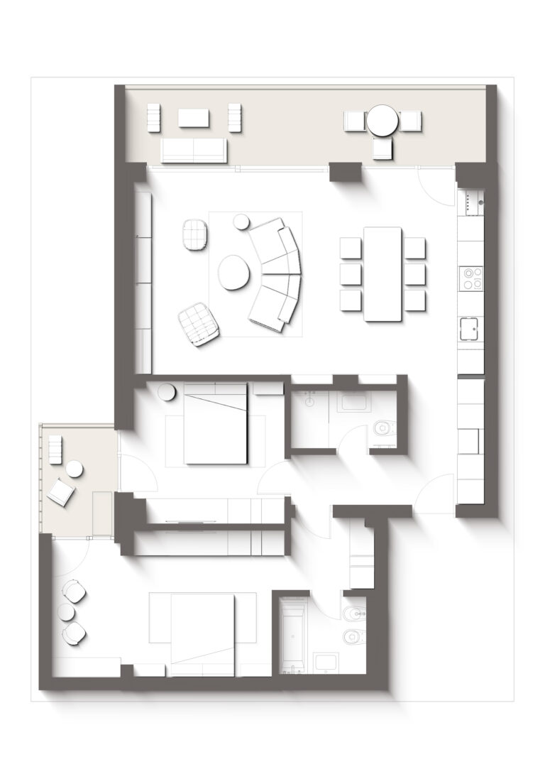 Apartament 4 etaj 1<br><br>349.600 € + tva