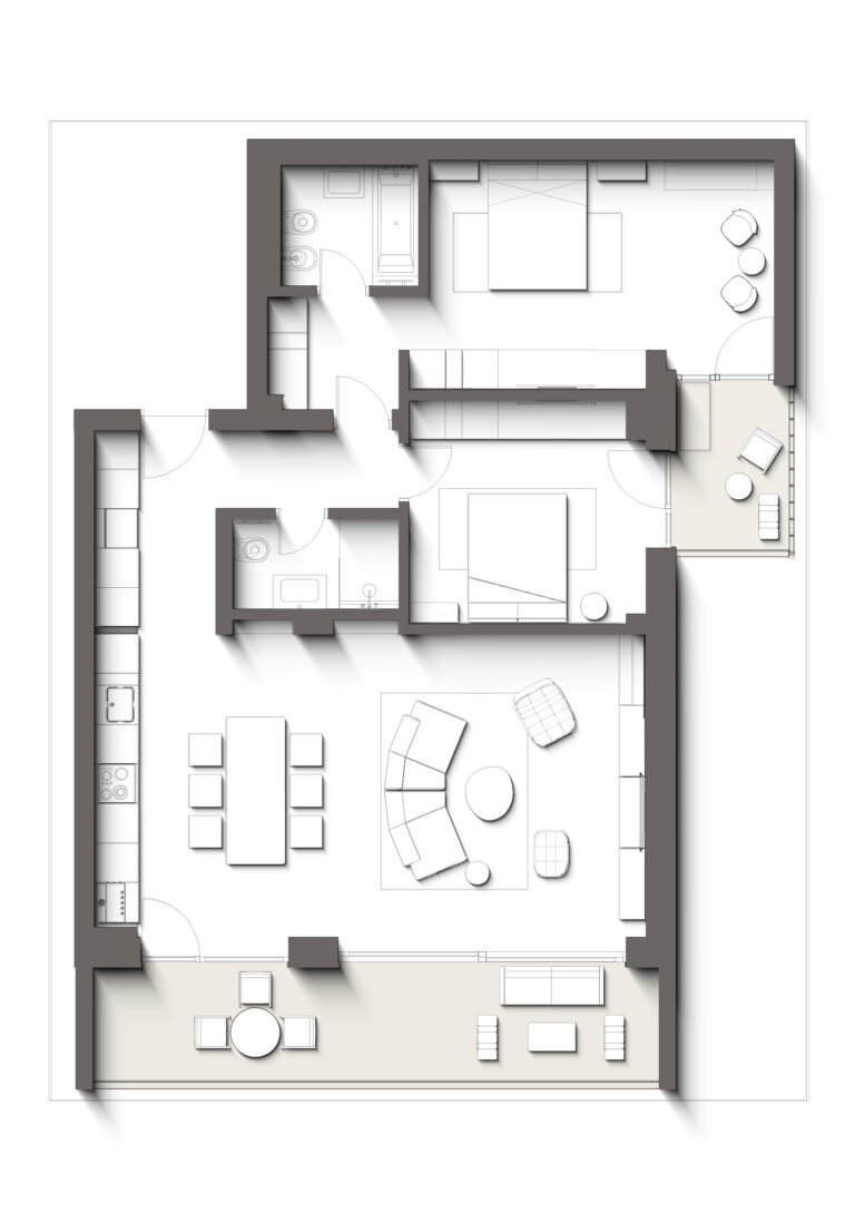 Apartament 6 etaj 1<br><br>345.300 € + tva